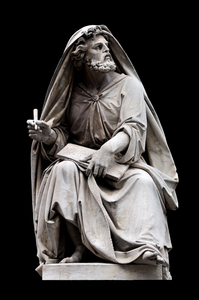 Sculpture of the Prophet Isaiah